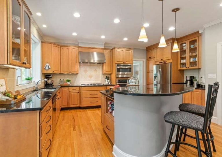 kitchen renovation contractors finished job in McLean