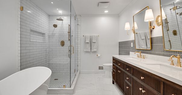 Bath Closet Fireplace