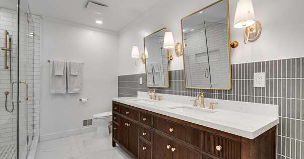 Bath Closet Fireplace